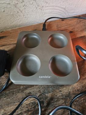 Candela LED Kaarsen Set met Oplaadstation