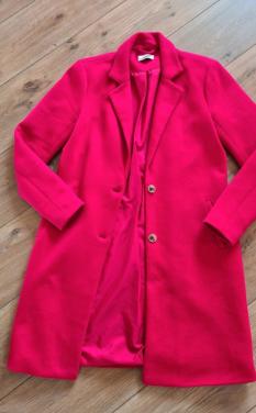 Rode lange blazer jas van Only Maat M