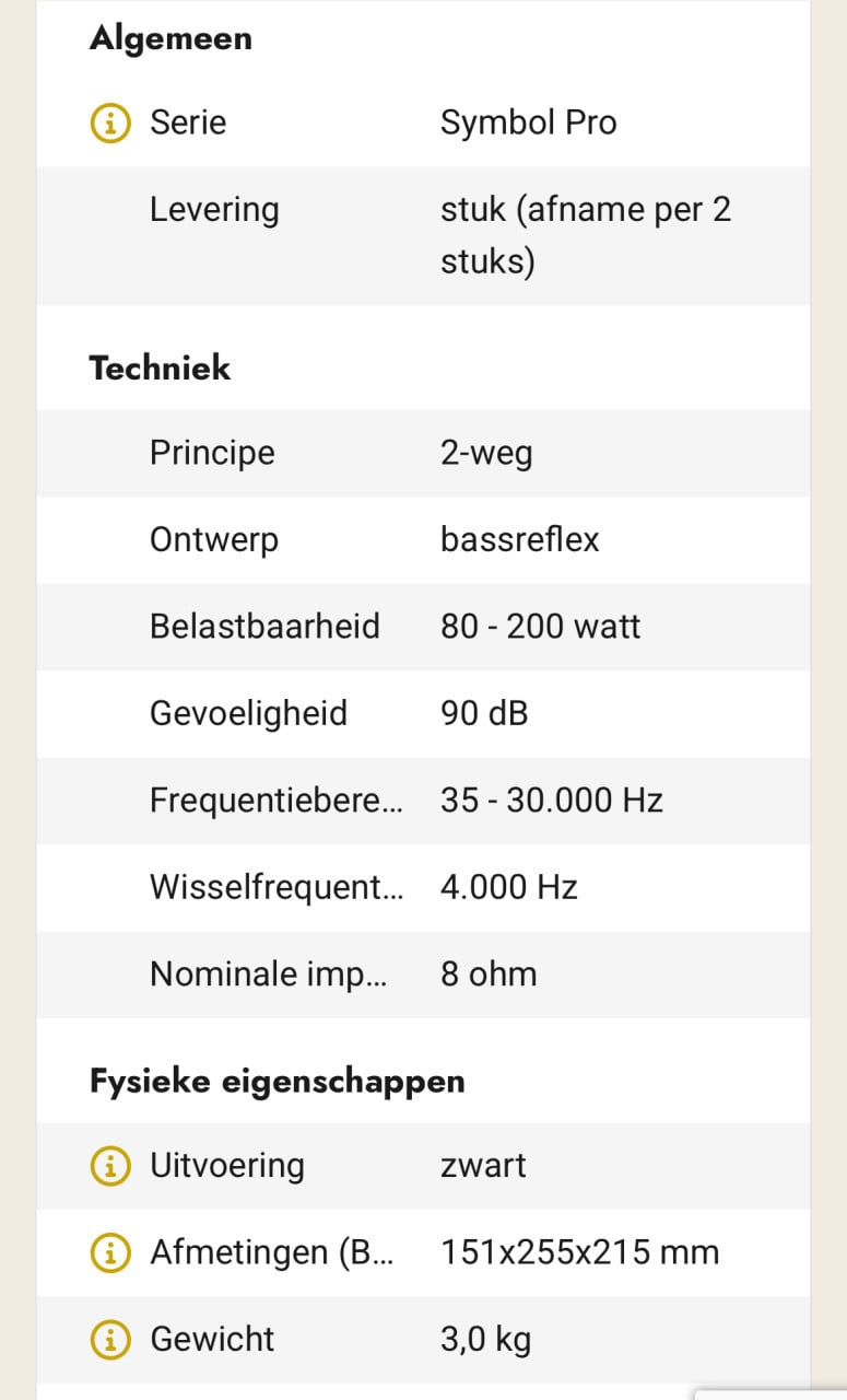 Magnat pro 130 luidsprekers