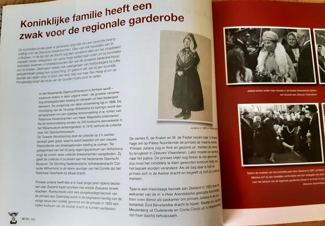 Bèl, bèl! Zeeuwse streekdrachten in een ander daglicht, door Jacques Cats