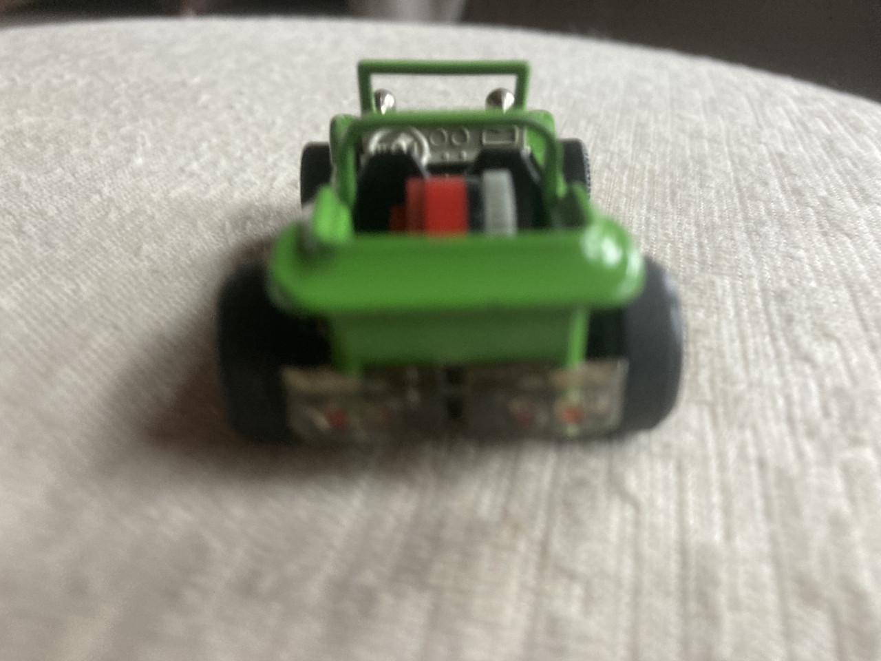 Darda buggy groen met hartjes, vintage
