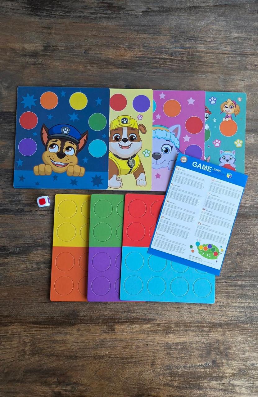 🎈Paw Patrol spel 3+, leer de kleuren.