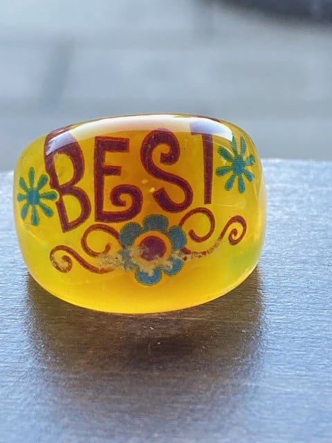 Grappige kunststof Ringen
