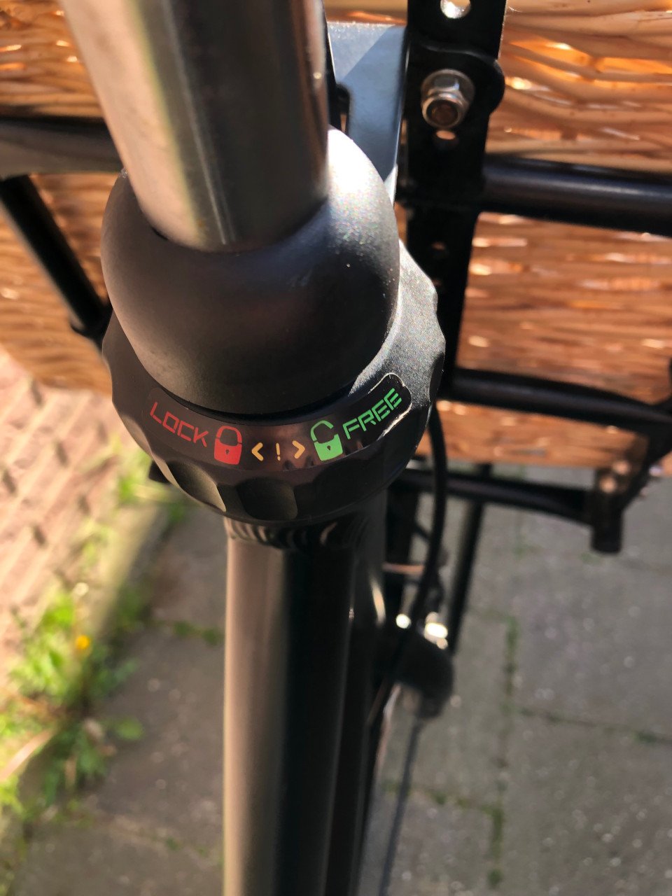 Nette damesfiets.