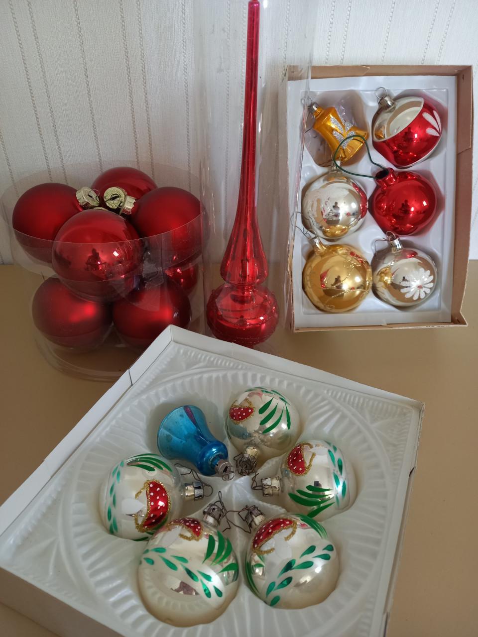 Kunstkerstboom met led lichtjes + ballen