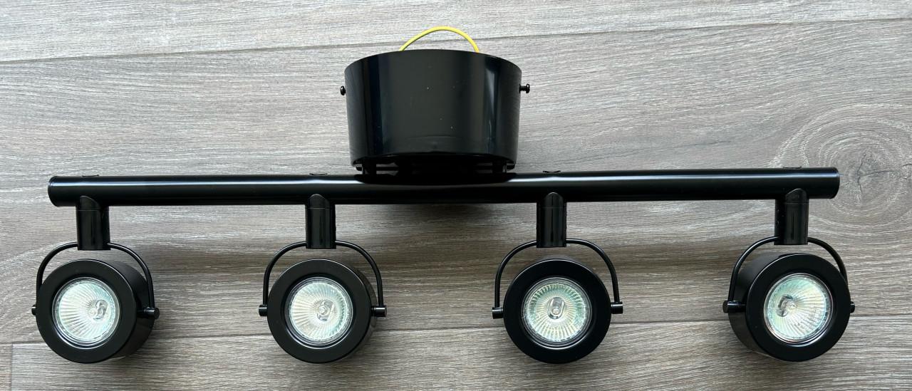 Plafondlamp met 4 spots Ikea
