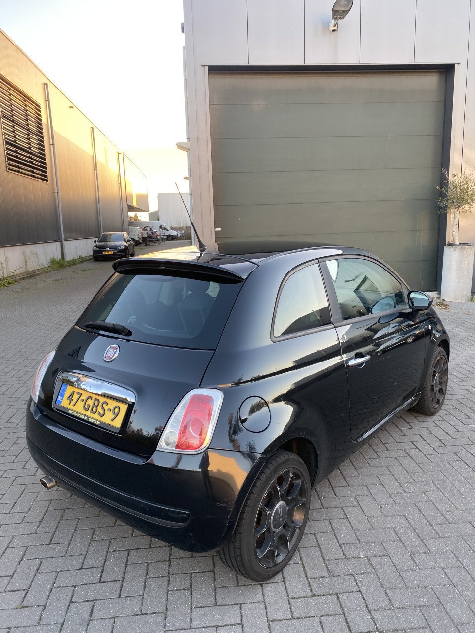 Fiat 500 1.2 C 2008 Zwart | NAP