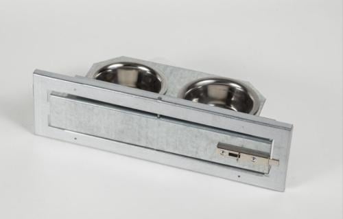 Voer plateaus 2 bakken