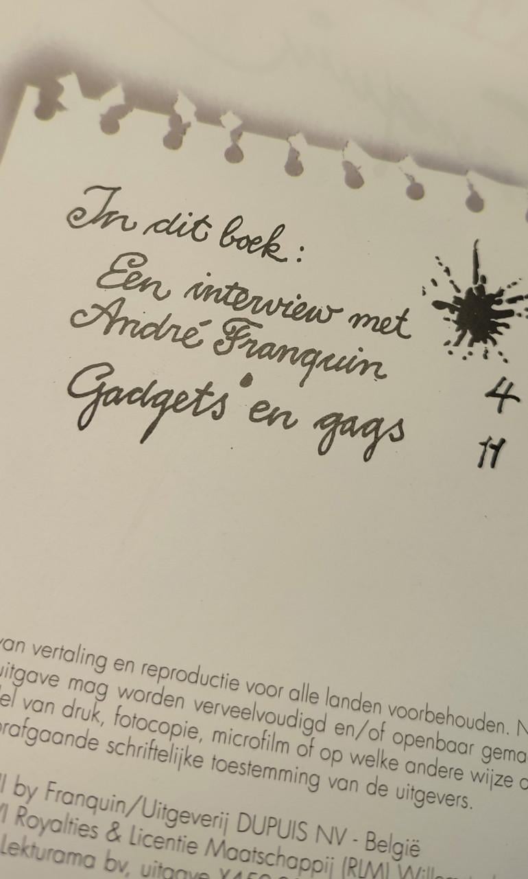 Stripboek Guust Flater