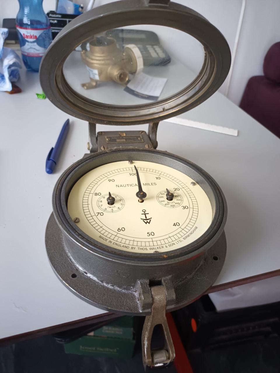 Vintage scheepslog