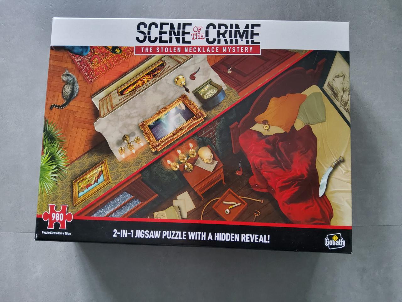 Puzzel Scene of the Crime - the stolen necklace mystery