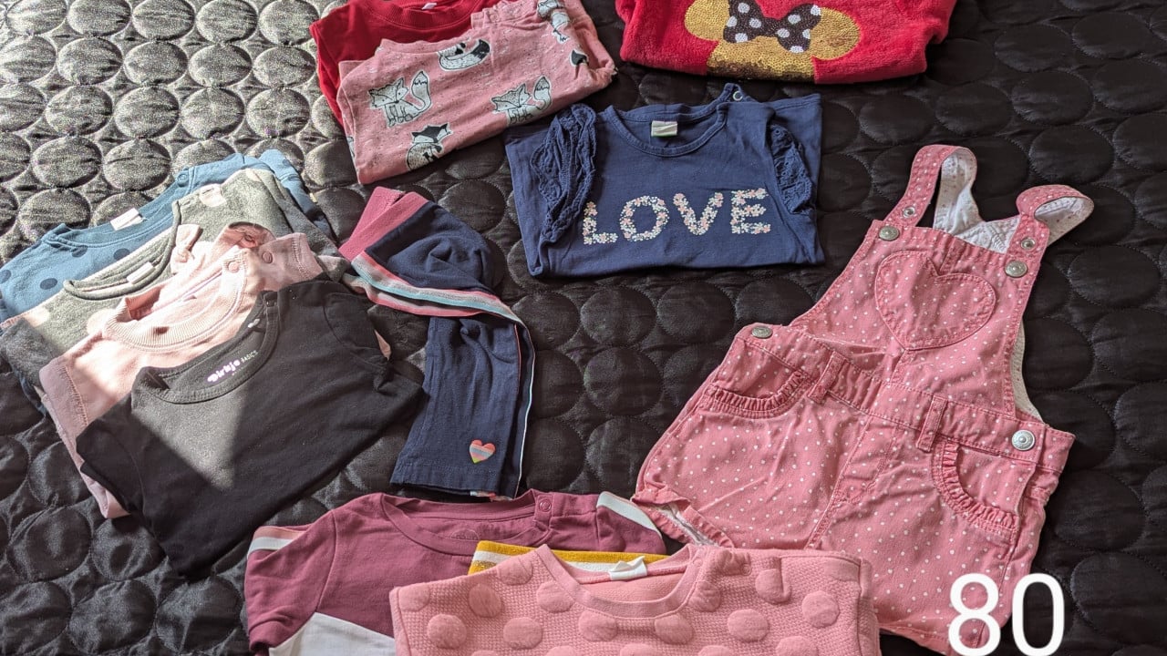 Meisjes kleding maat 80