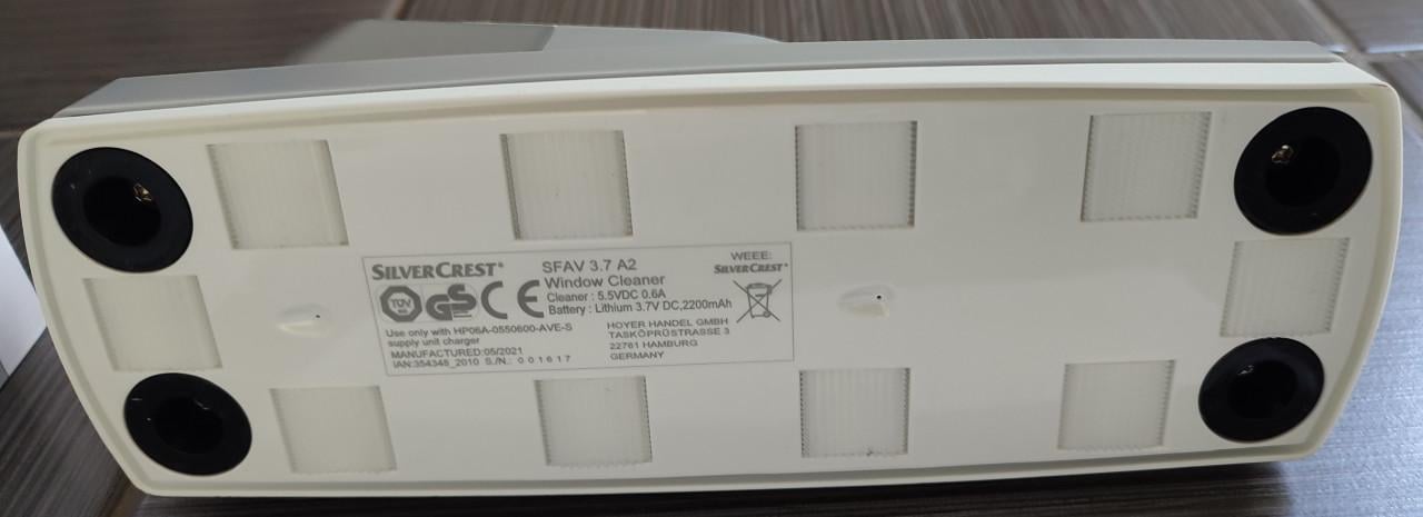 Silvercrest Accu-raamreiniger - Nieuw