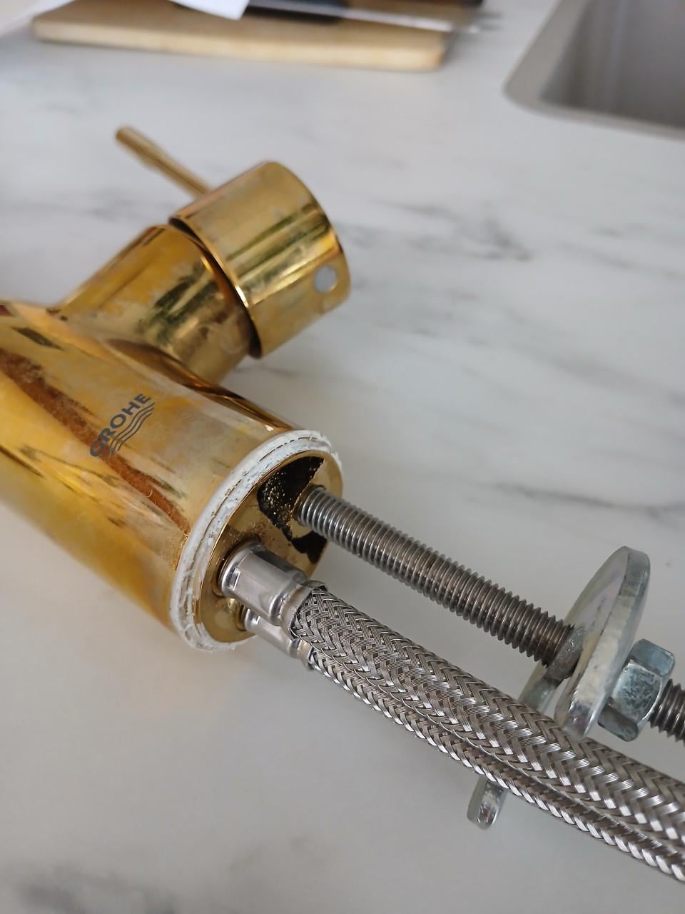 Grohe goudkleurige mengkraan
