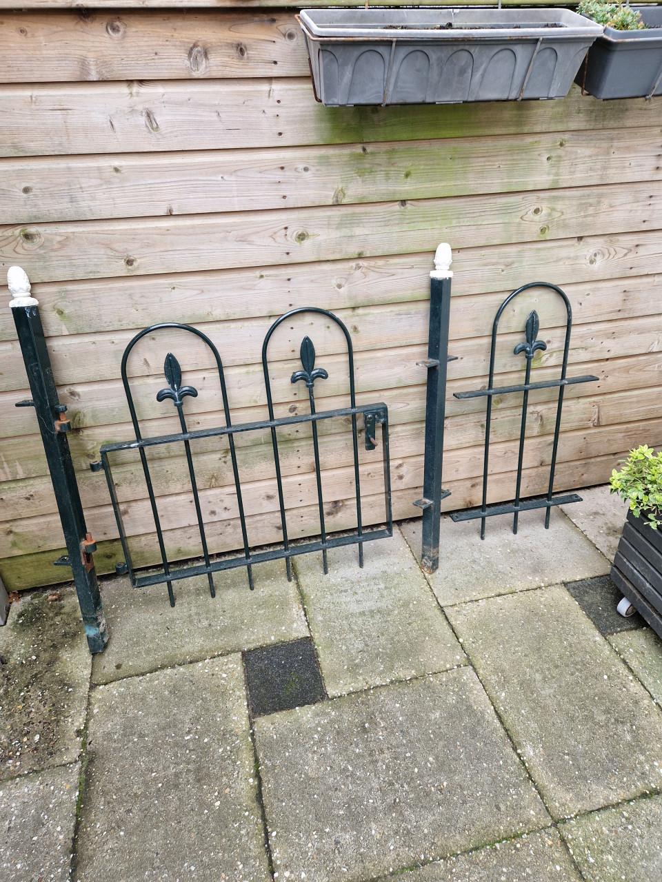 Metalen Tuinhekje.