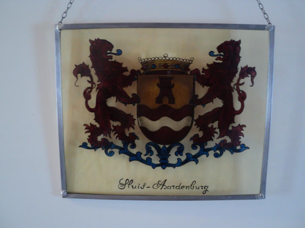 Glas in Lood hanger Sluis - Aardenburg