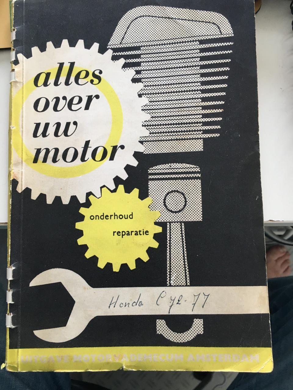 Honda instructie boek