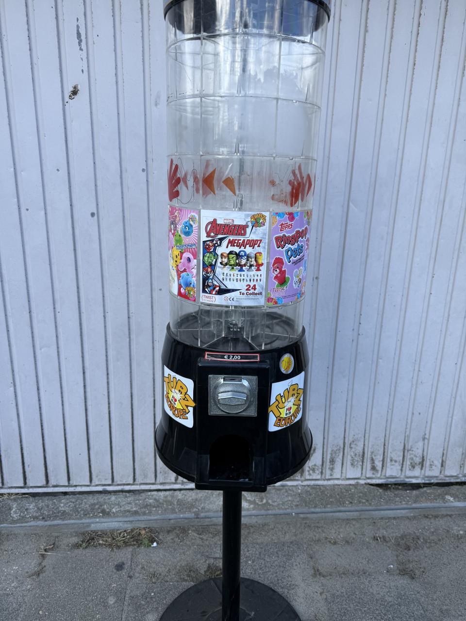 Capsule automaten voor snoep of speelgoed