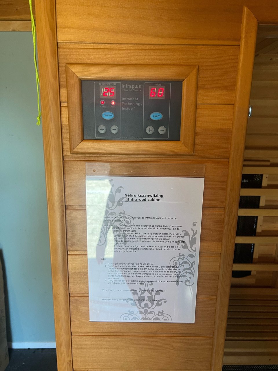 Infrarood sauna