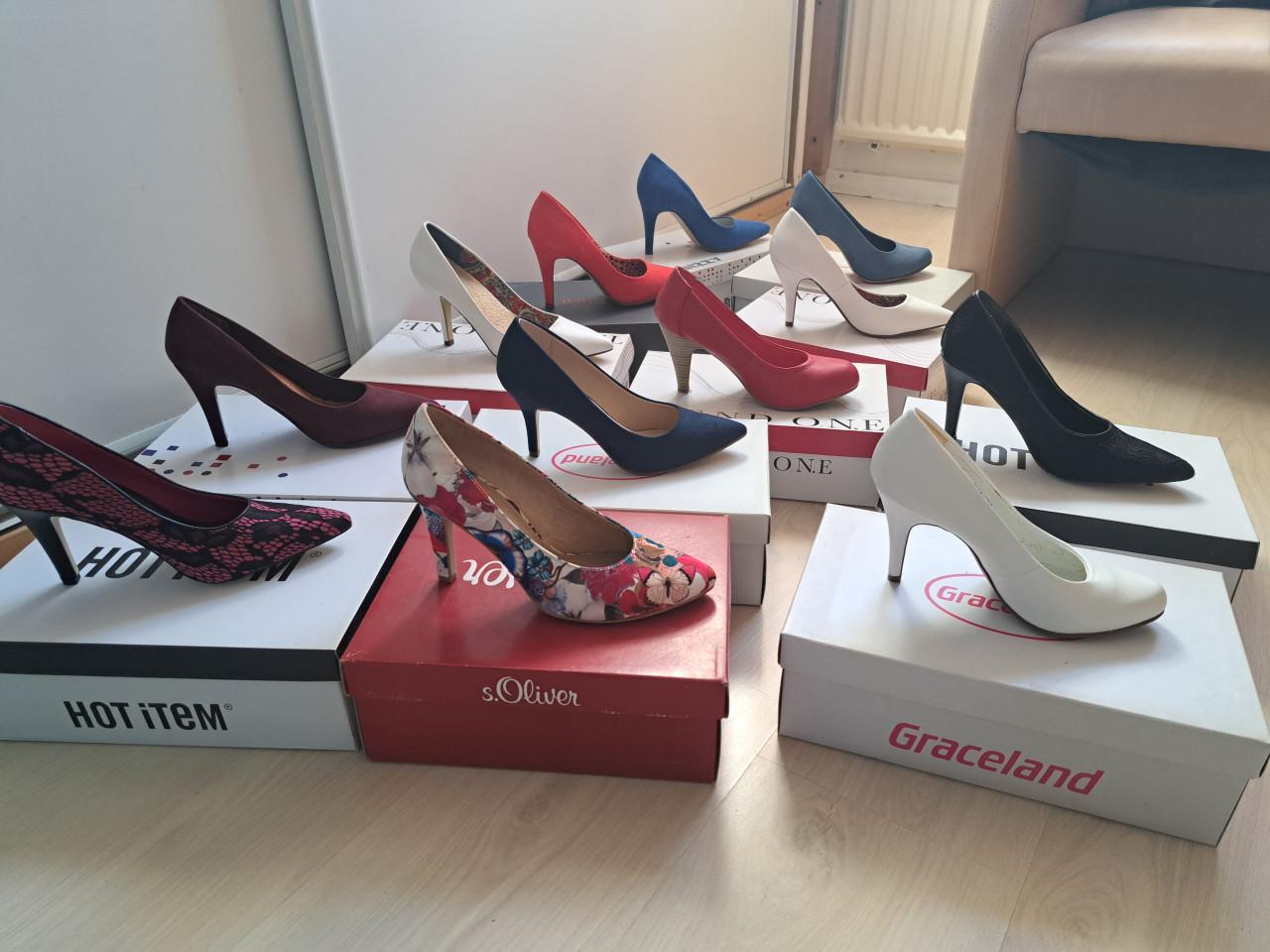 Dames schoenen met hak