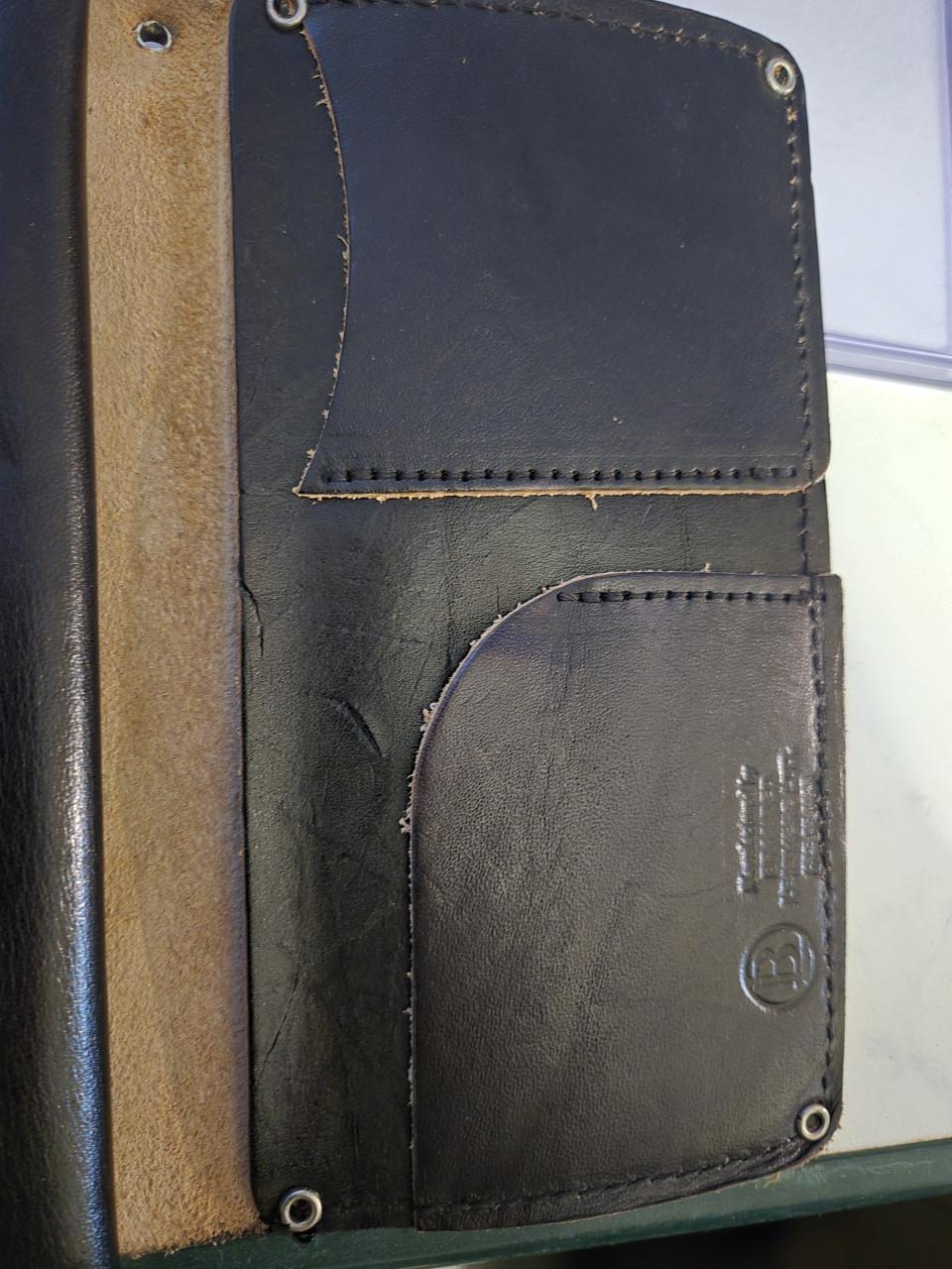 Biker Portemonnee Leer Adelaar