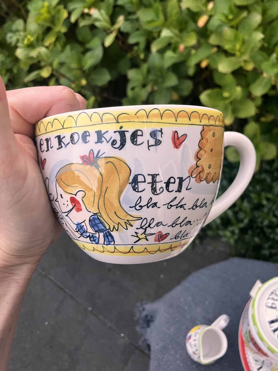 Blond Amsterdam meerdere servies stukken