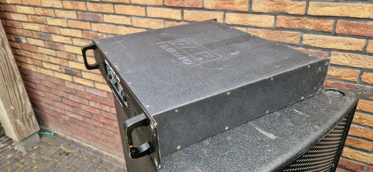 DAP Palladium P-1600 versterker black edition