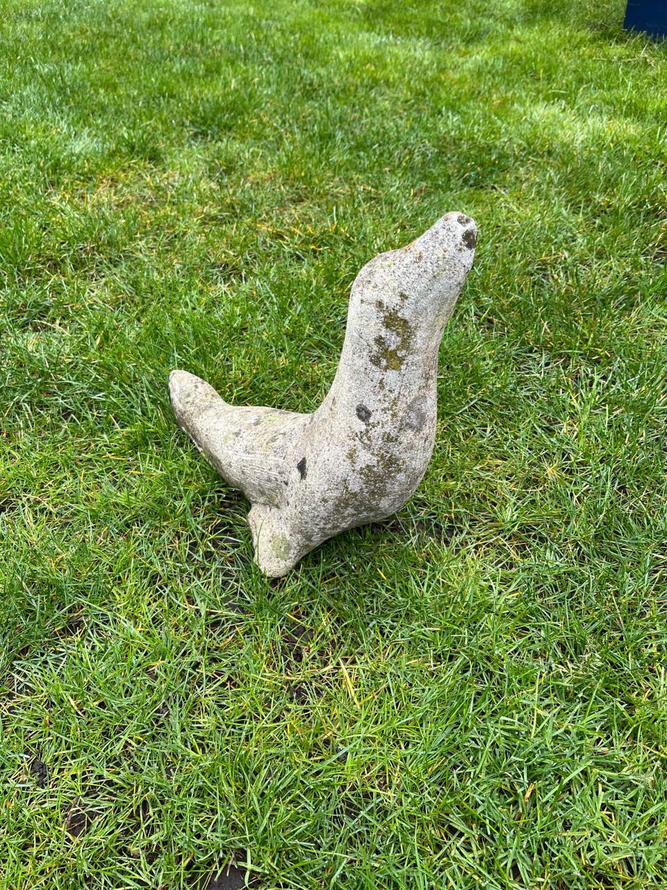 Zeehond tuindecoratie