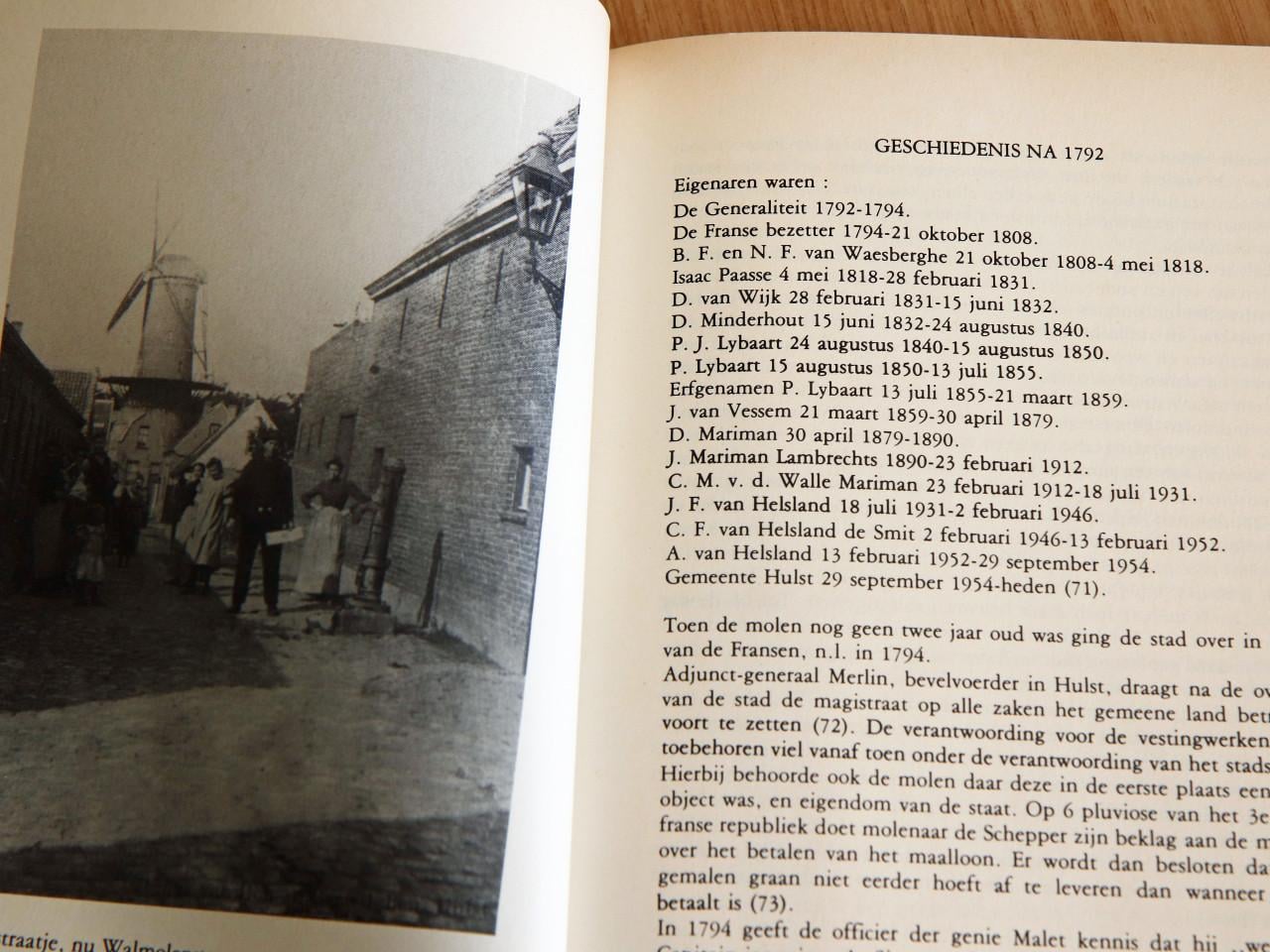 Molens in de gemeente Hulst 1180-1980