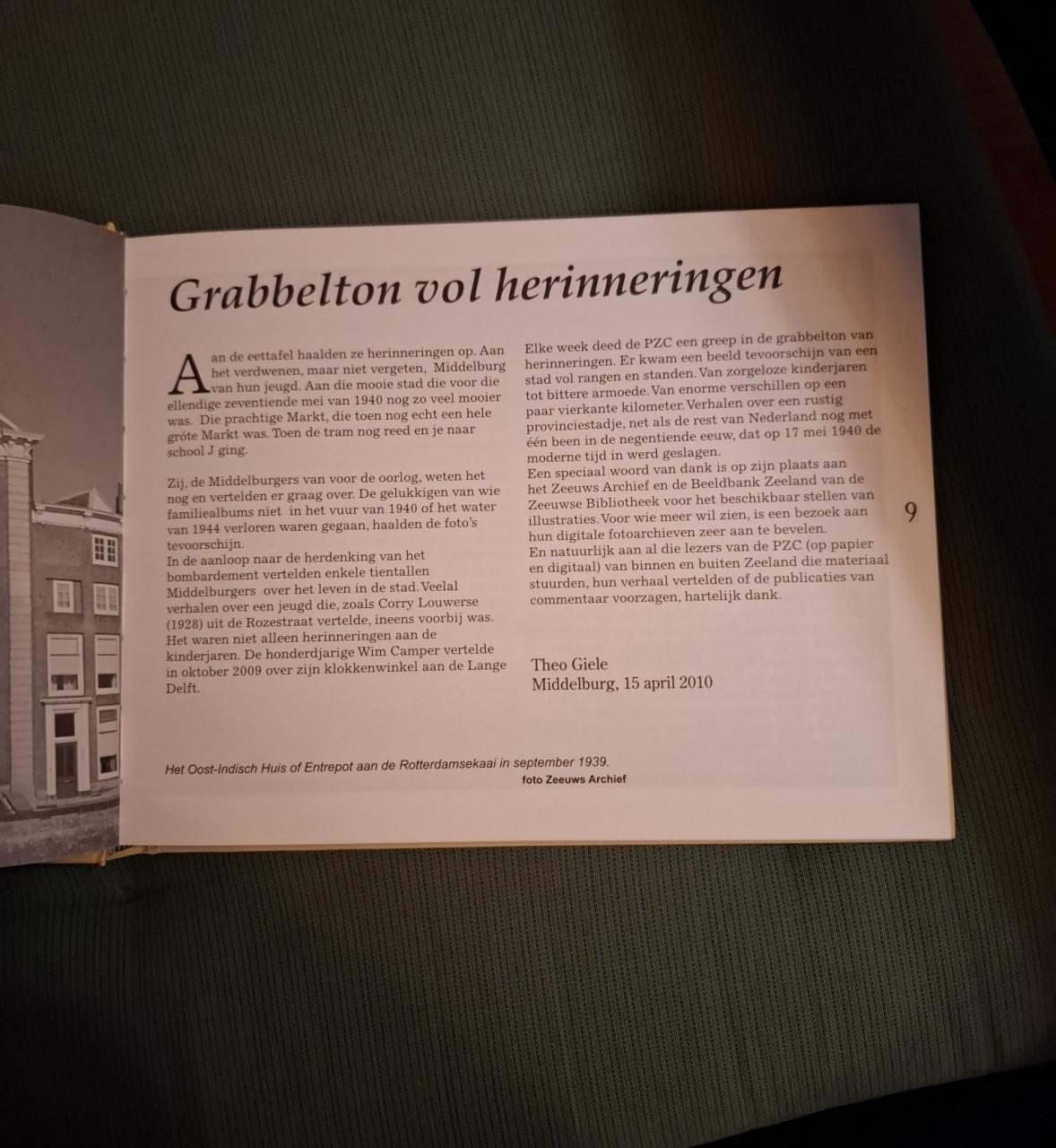 Herinneringen aan de verdwenen stad / Middelburg 1940