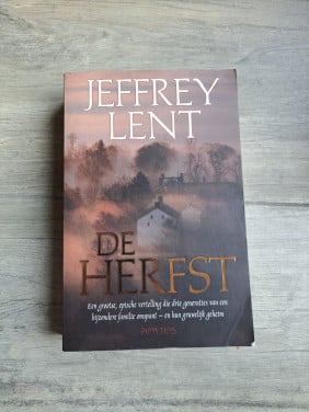 Roman De herfst van Jeffrey Lent