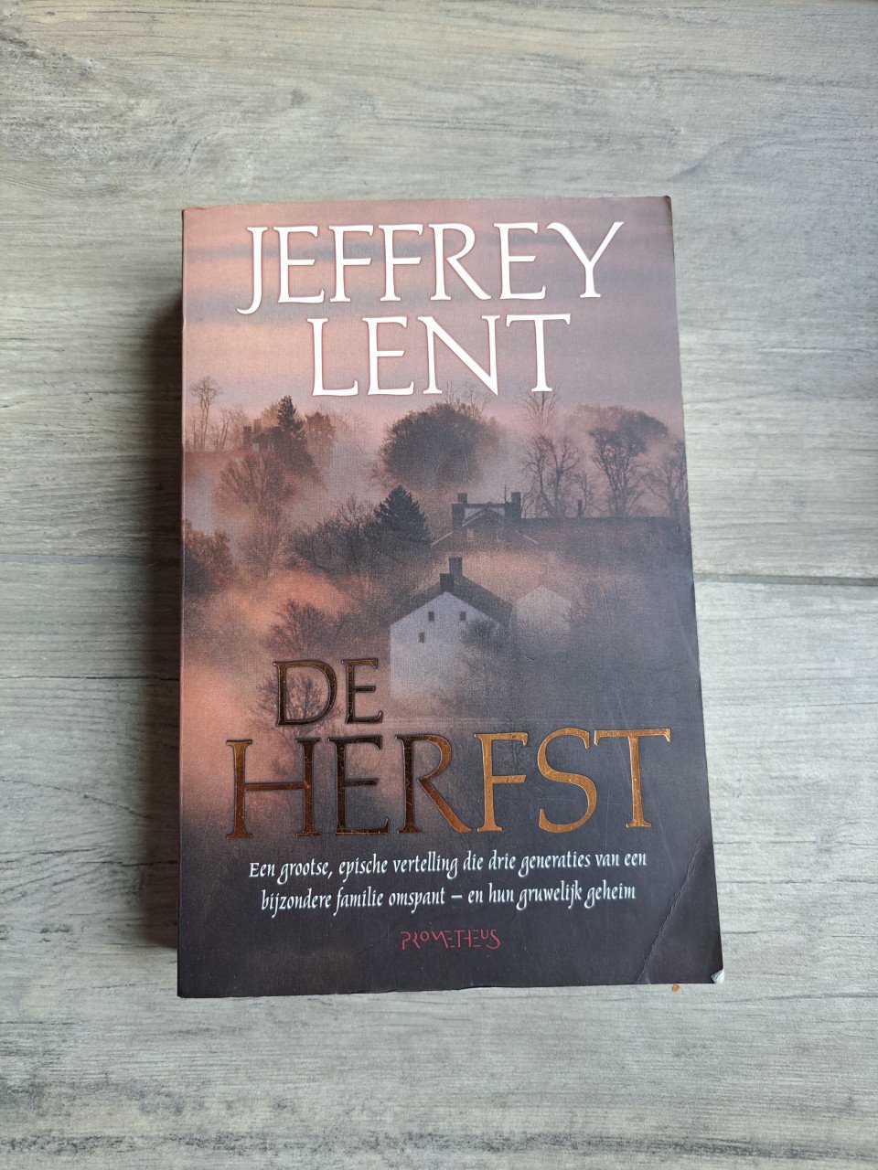 Roman De herfst van Jeffrey Lent