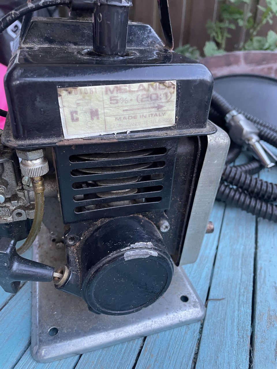 Benzine aangedreven vloeistof/waterpomp