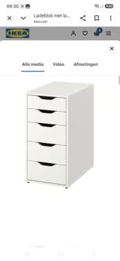 Alex ladeblok ikea