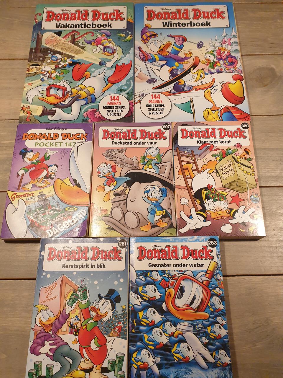 Donald Duck pockets en vakantieboeken