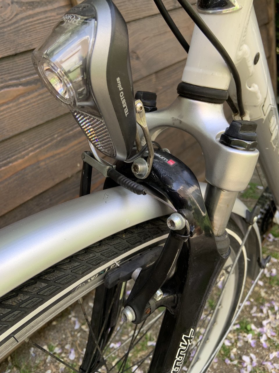 Herenfiets Cross Arow 21 versn. Velgrm. Veel vernieuwd zeer goed.