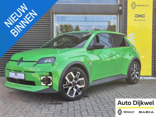Renault 5 comfort range techno 52 kwh pack winter, v2g, navigatie, apple/an