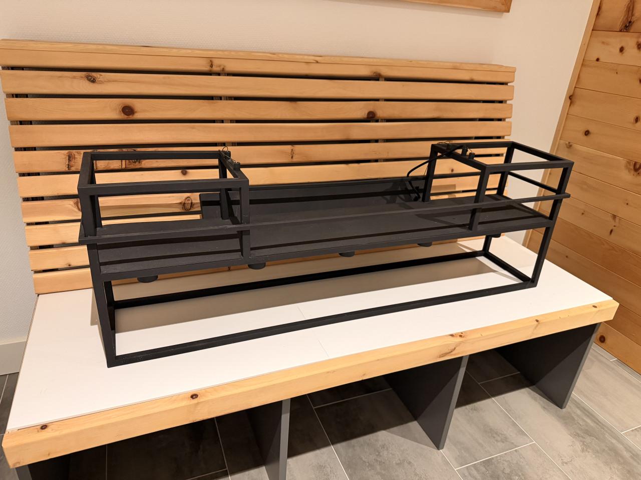 Industriële eettafellamp