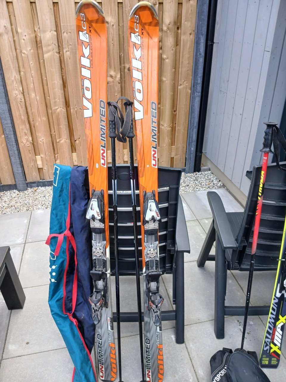 Volledige ski uitrusting