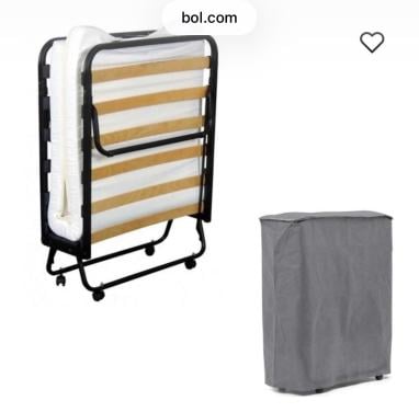 Logeerbed klapbed