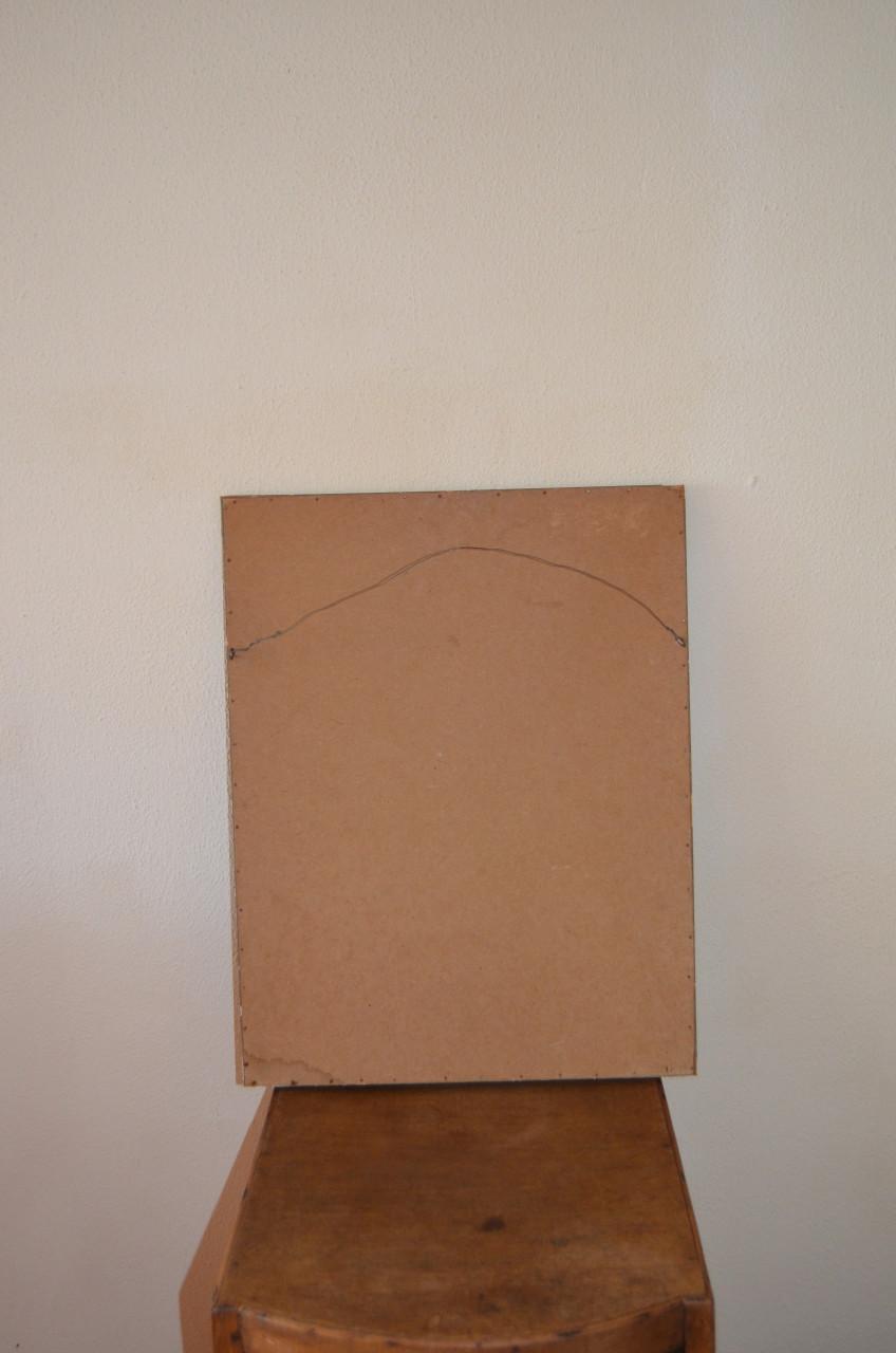 Ets of houtskool Molensteegbrug in Leiden