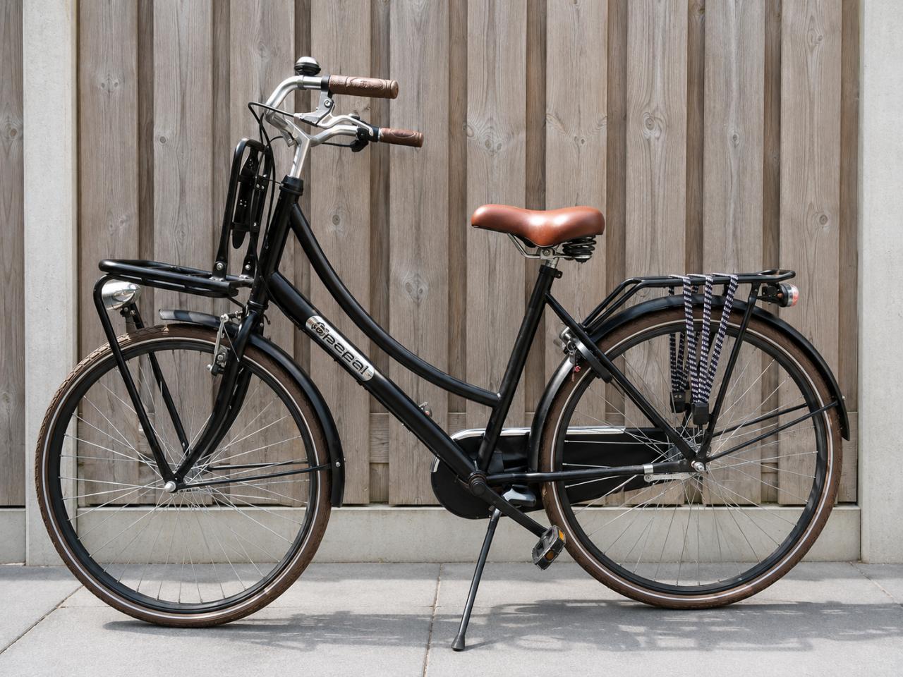 🚲 Popal Daily Dutch Meisjesfiets – 26 inch – 3 Versnellingen – Zwart 🖤