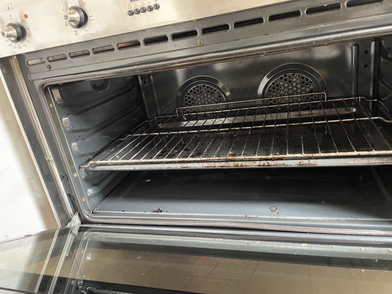 5 pits gasfornuis/oven combi
