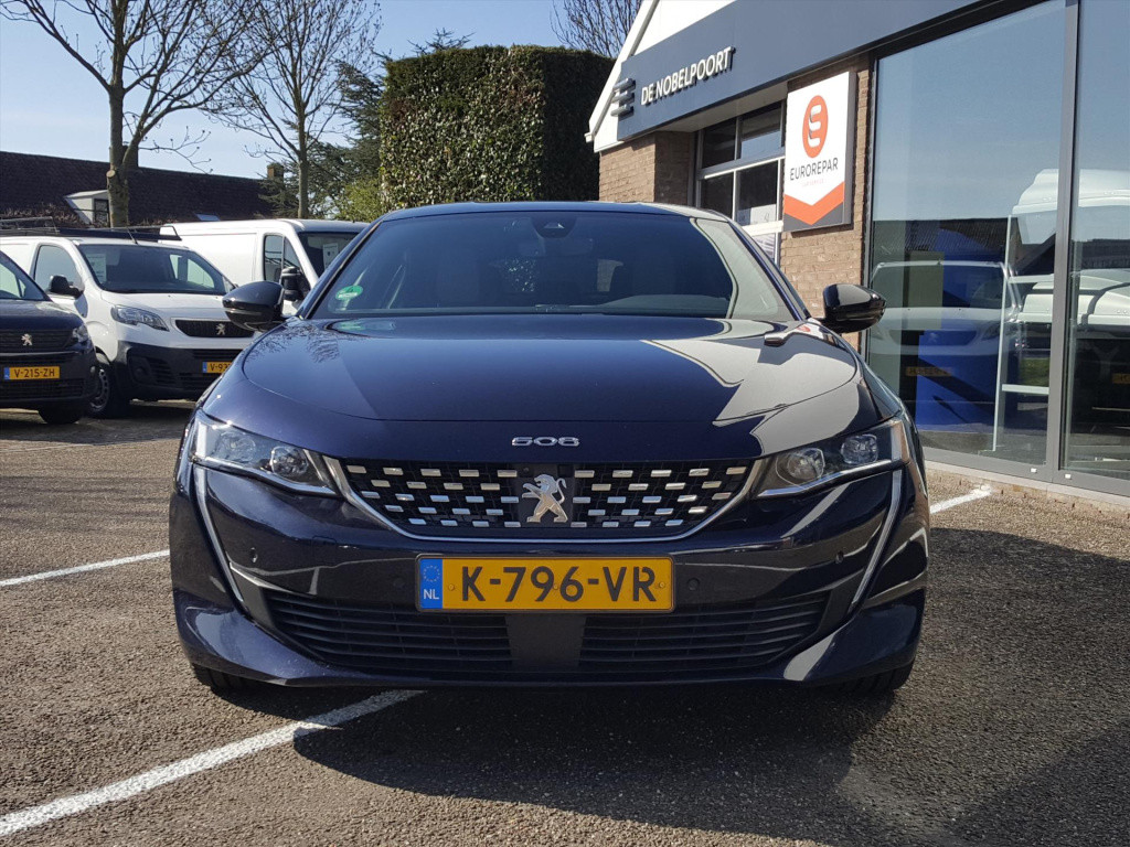 Peugeot 508 1.6 plug-in hybrid 225pk e-eat8 blue lease gt-line | navi|bt|ap