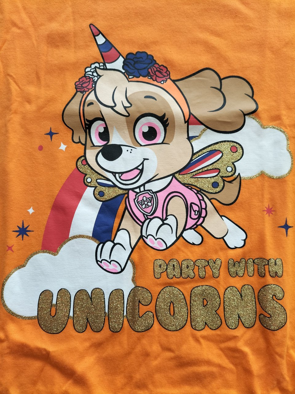 Paw Patrol meisjes shirt voor Koningsdag