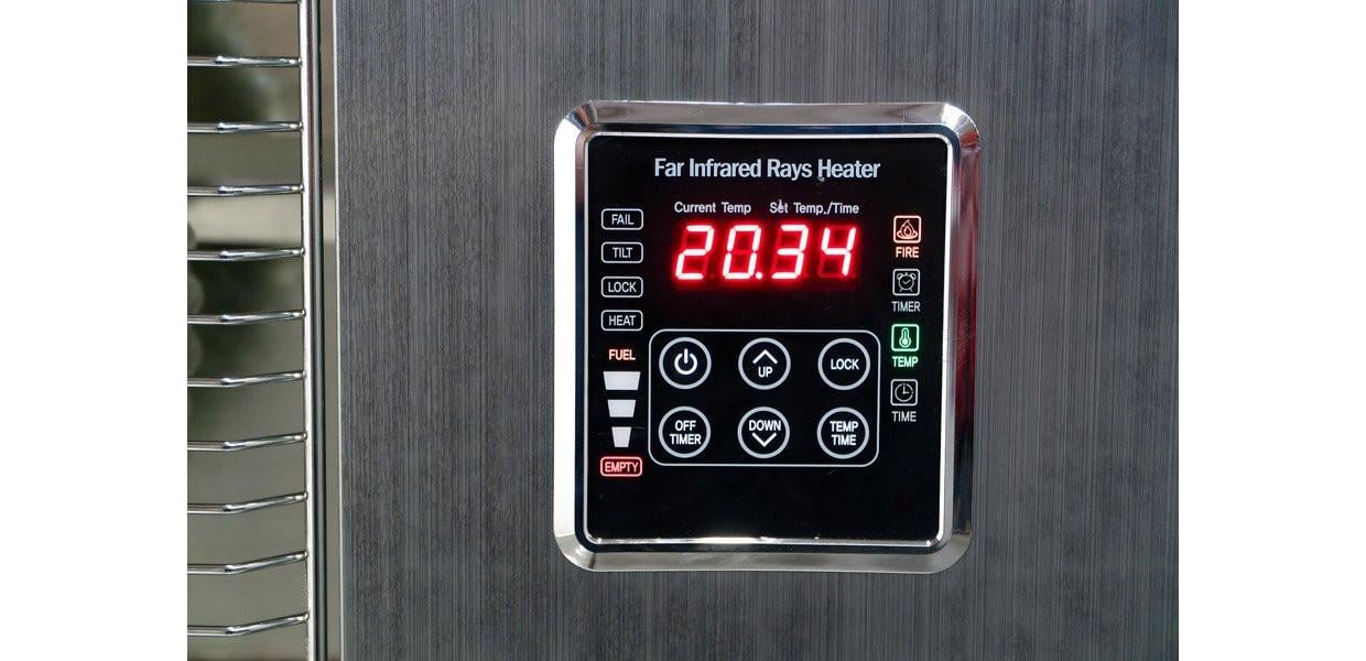 Infrarood dieselstraler Pro 13 kW silver 140-750 m³ MW Tools ZGAN