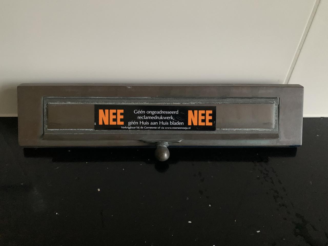 Brievenbus + bijbehorende deurknop