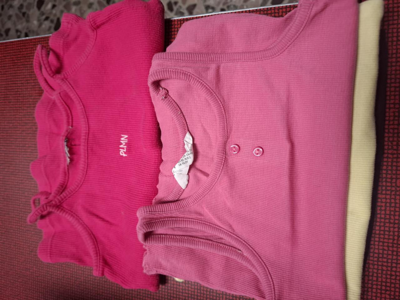 Meisjes hemdjes maat 92