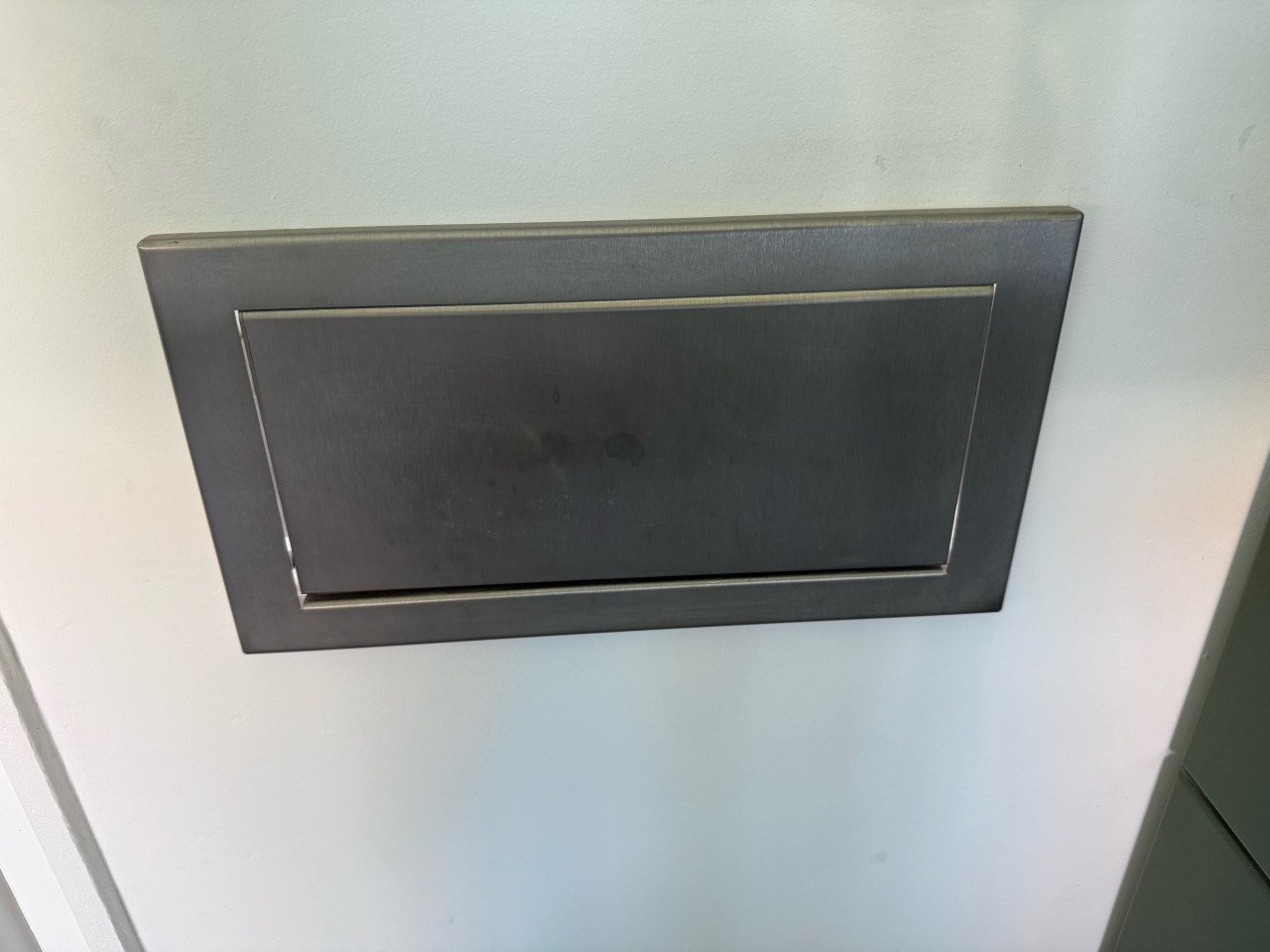 Afvalklep rvs