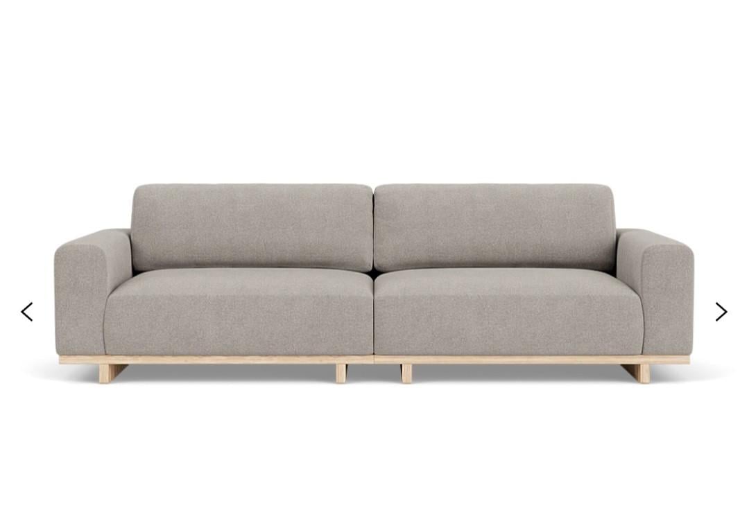 Prachtige grote bank, zo goed als nieuw!